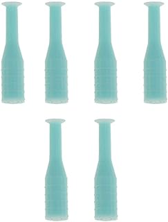 EXCEART Scleral Cup Contact Lens Handler- 8 Pcs Soft Hard Contact Lens Inserter Remover Contact Lens Suction Cup Stick Tool without Bottle for Travel Home Use Green