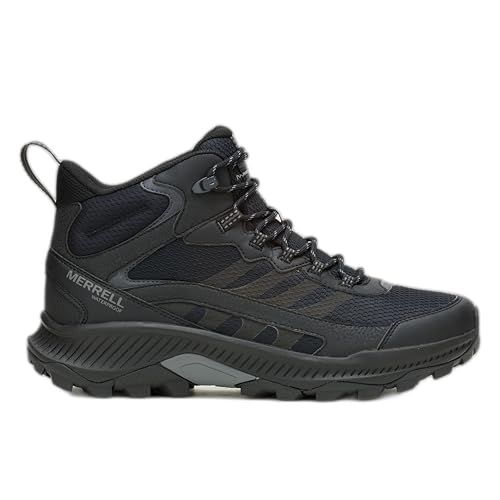 Merrell Men's Speed Strike 2 Mid Waterproof Boot, Black, 8 US