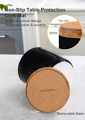 image for Nucookery 360° Rotating Utensil Holder, 7.2