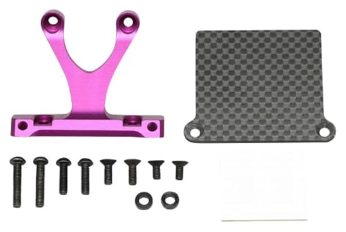 Yokomo Rear ESC Mount Set for YD-2, Purple Y2-REM-PA