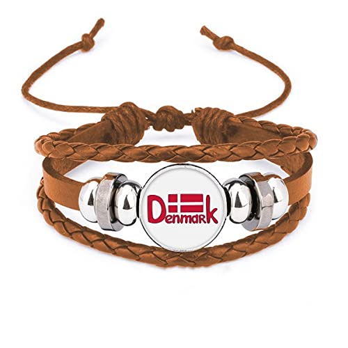 Bracelet en cuir rouge Demark anti irritation pour sublimer votre style quotidien