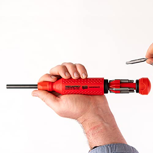 Megapro 151Tp2 15-In-1 Tamperproof 2 Driver In Red #TOP2