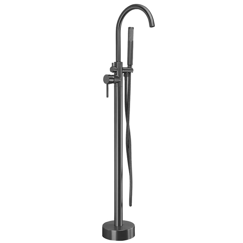 Rea - Bateria wannowa podłogowa Lungo Tytan - 26 x 20,5 x 110,5 cm