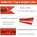 ZOEKIM Chamber Safety Flags Fit for Shotgun Pistol Rifle - Universal Compatibility Empty Chamber Indicators with Bright Reflecting Light Tags