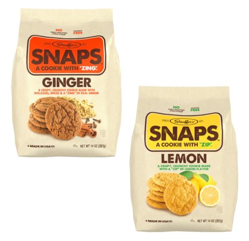 Stauffer's Ginger Snap and Lemon Snap Variety Pack of 2