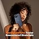 TOCOL für iPhone 15 Hülle, Vollständiger Kameraschutz Stoßfest Kratzfest Handyhülle für iPhone 15 Case, Schwarz