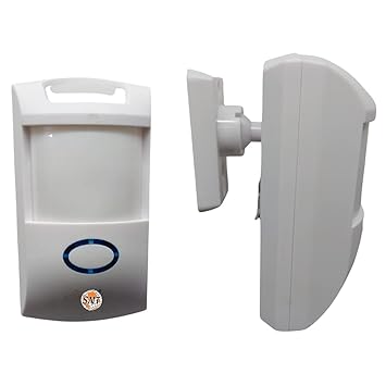 SNT PIR 433MHz Wireless Motion Sensor for Home, Office, Sheds, Garages Security Alarm System