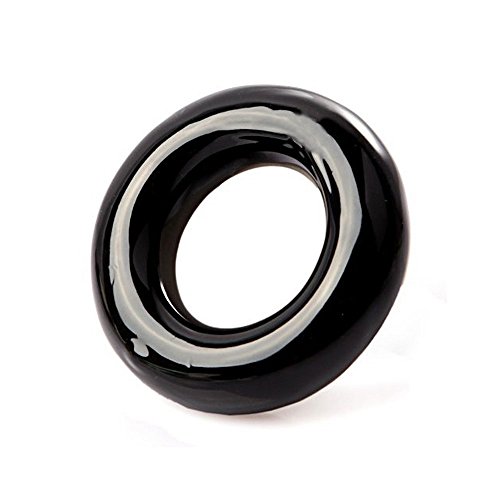 Golf Club Swing Weight Donut Swing Ring for Practice/Training Red and Black