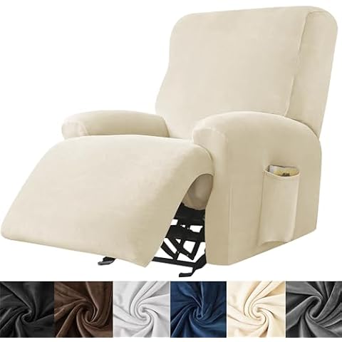HFCNMY Stretch Velvet Recliner Covers Cover
