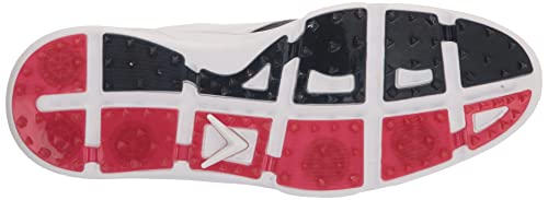 Callaway Men's Coronado V3 Sl Golf Shoe, Blue/White/Red, 104