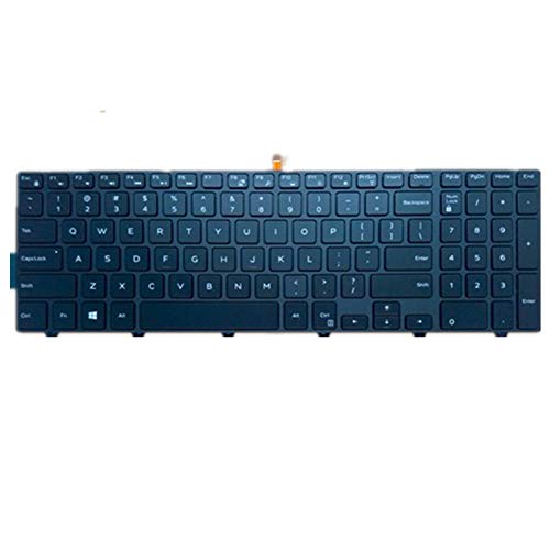 Clavier Dell Vostro 15 3562 Noir Version US de Remplacement pour Ordinateur Portable