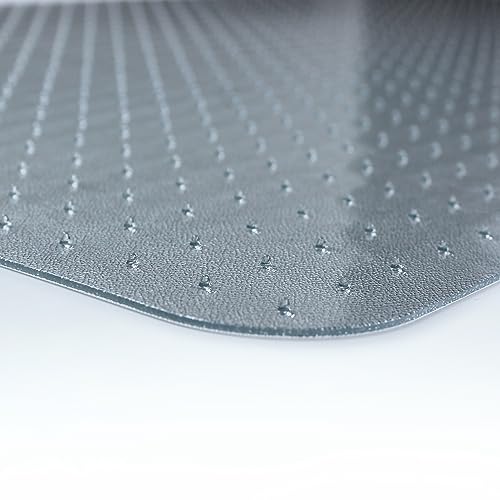 Marvelux 47" x 53" Heavy Duty Polycarbonate Office Chair Mat with Lip for Carpets | Transparent Carpet Protector for Low, Standard and Medium Pile Carpeted Floors | Multiple Sizes by Marvelux - Image 5