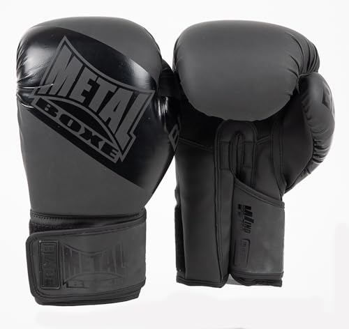 METAL BOXE Gants de Boxe Blade Noir 14 oz