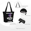 THERIGHTEN Women Olivias Singer Music Rodrigo Tote Bag lightweight Shoulder Bag Large Capacity Reusable Grocery with Inner Pockets Zipper for Sport Travel Beach shopping #5
