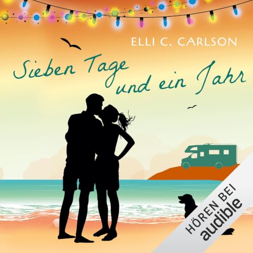 Diseño de la portada del título Sieben Tage und ein Jahr