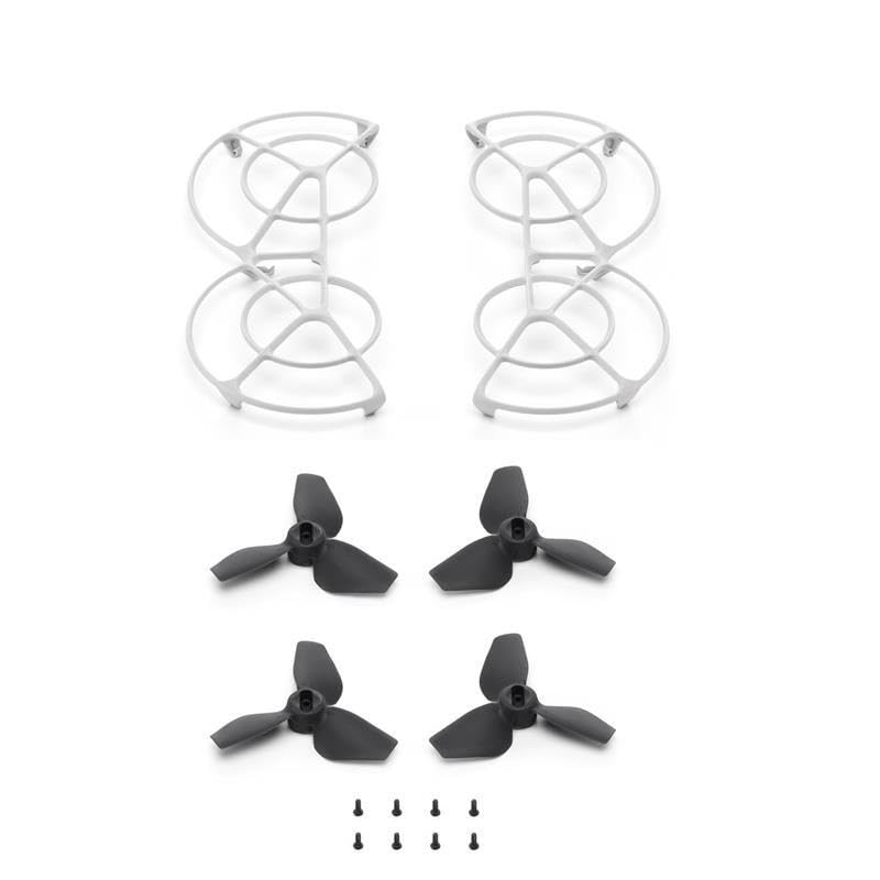 para 1 Juego de hélices y Protector para dron dji