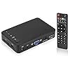 Multimediaspeler, HDMI 1080P HD audio en video met IR-afstandsbediening 110V-240V, afspelen van films/muziek/foto’s/bestanden direct op uw tv, EU.