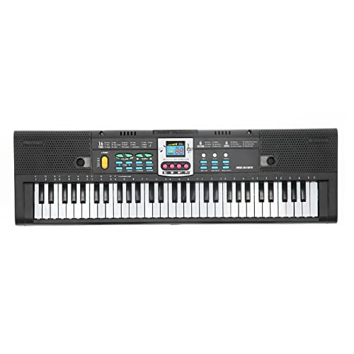ソフトキーボードピアノ❤️未使用に近い❤️ Amazon | 61 キー電子キーボードピアノ楽器音楽ピアノキーボード