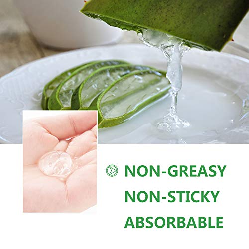 Benatu Aloe Vera Gel For Face And Hair(8.8 Fl Oz), 100% Pure Plant Fresh Extract, Facial Moisturizer For Sunburn Relief, Ance, Skin Care #TOP2
