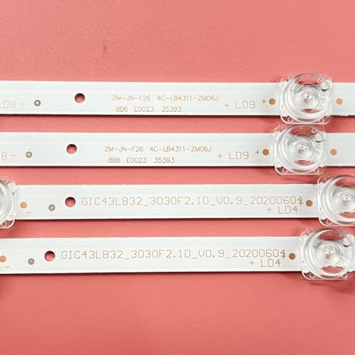 Tira de iluminación trasera 4C-LB4311-ZM06J para TV Thomson 43ud6426 y TCL 43 pulgadas 4