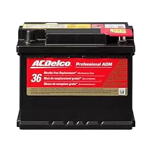 ACDelco 47AGM Professional AGM Automotive BCI Group 47 Battery