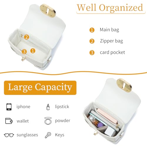 Image of Women's Recycled Leather Top Handle Tote Crossbody Work Bag