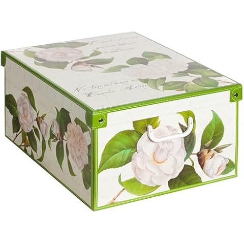 Lavatelli Bauletto Camelie Decorative Storage Box Cover