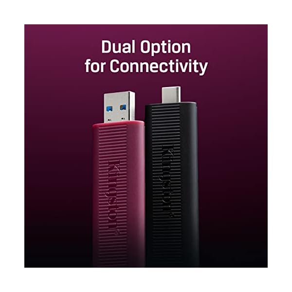 Kingston DataTraveler Max Type-A 1TB High Performance USB Flash Drive USB 3.2 Gen 2 Up to 1000 MB/s Sliding Cap Design DTMAXA/1TB - Image 6