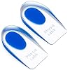 Palmilha de Silicone Gel e Ortopédica Alívio de Dor Calcanhar Conforto para Sapato Esporão Calçado Anti Fascite Dor Sking