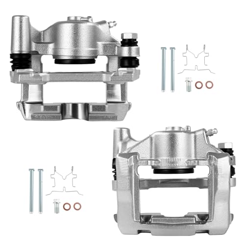 Image of SCITOO - Rear Disc Brake Calipers Assembly w /Bracket For Lexus Model - For GS350 2007-2011,For GS430 2006-2007,For GS460 2008-2011,For IS350 2006-2013 19B3313 19B3312