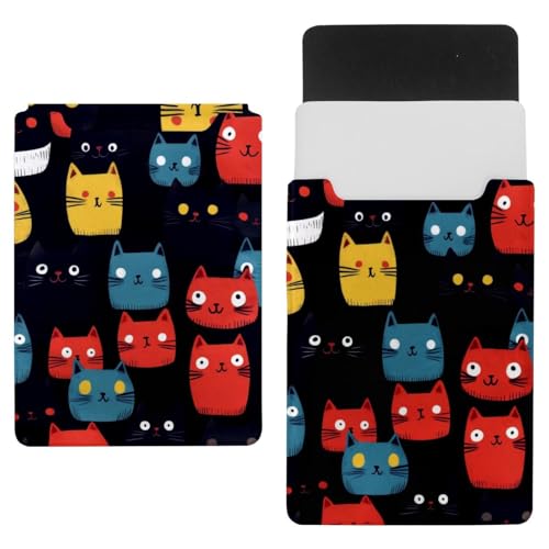 Housse pour ordinateur portable de 13,8 x 10,2 pouces en velours chic