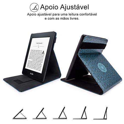 Capa Novo Kindle 10A. Geração Wb Premium Freedom - Mandala Azul