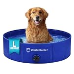 Veddelholzer – Veddelholzer Faltbarer Hundepool (L) 120 x 30 cm rutschfest 