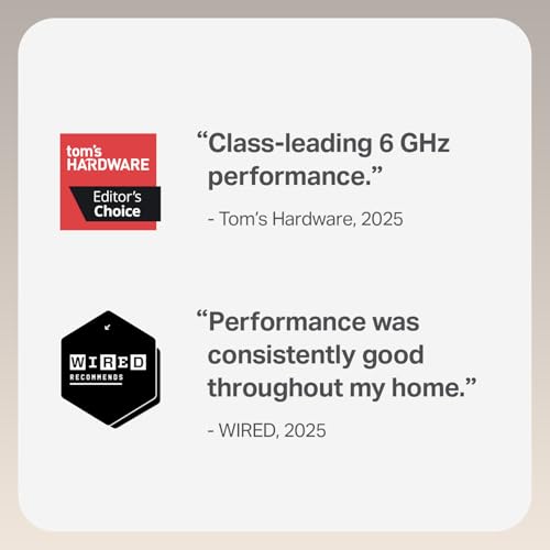 Image of TP-Link Deco 7 Pro BE14000 Tri-Band Wi-Fi 7 Whole Home Mesh System | 8-Stream 14 Gbps | 10 Gbps WAN /LAN Port | Up to 8100 Sq.ft, 200 Devices Capacity | 320 MHz, HomeShield, AI-Roaming (BE67 3-Pack)