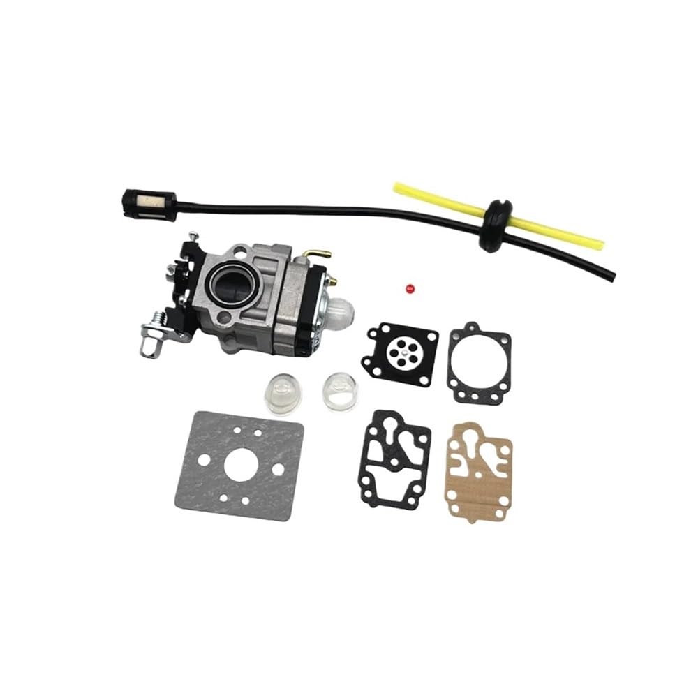 Kit carburateur 15 mm anti-calage pour débroussailleuse thermique 52cc 49cc avec joint rigide