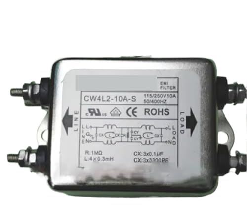 Filtro supresor de ruido AC CW4L2-10A-S elimina interferencias eléctricas en casa