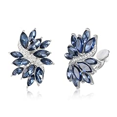 Sapphire Blue Silver-Tone