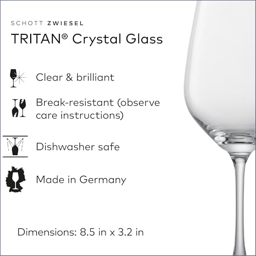 Copa de vino blanco Schott Zwiesel transparente de una pieza 3