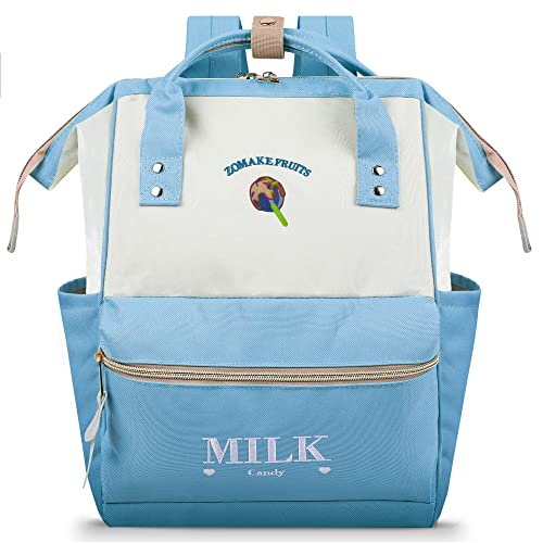 ZOMAKE Mochila de viagem para laptop de 15,6 polegadas para mulheres e homens – bolsa resistente à água Daypak – Mochila de trabalho para computador, Pirulito, Medium, Mochilas de Viagem