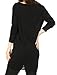 Allegra K Women's Long Sleeves Skull Stars Loose Tunic Shirt Black M (US 10)