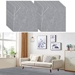 YAYODS 40 Pack Grey Self Adhesive Floor Tile Vinyl Flooring, 30x30cm Concrete Marble Effect Flooring Stickers, Waterproof Peel and Stick Floor Tile for Kitchen Bathroom Living Room Anti Slip