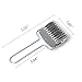 Noodle Lattice Roller Stainless Steel Dough Cutter Mincer - PCloud Pasta Spaghetti Maker, Practical Kitchen Tool