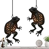 Garten Dekoration | 2 Stück Niedliche Ambiente-Beleuchtung Außendekoration | Außenleuchten...