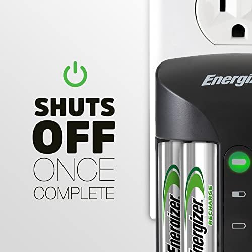 Energizer CHRPROWB4 Pro Charger With 4 AA Nimh Rechargeable Batteries