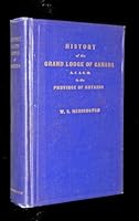 The history of the Grand Lodge of Canada in the province of Ontario, 1855-1930, B00088BZDA Book Cover