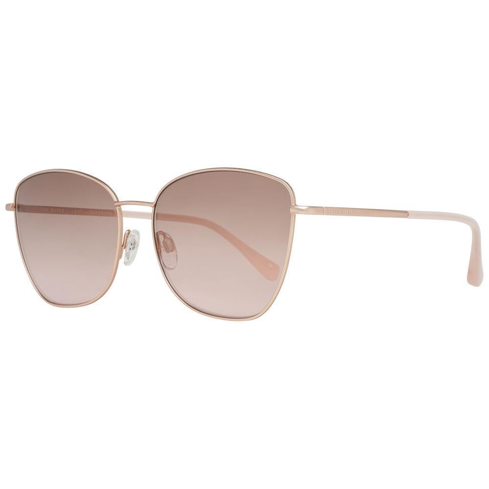Ted Baker Women's Gold Fashion Rose Brown Gradient Sunglasses