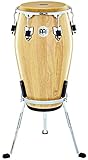 conga head cumbia MEC1212NT-CH Meinl Percussion 12 1/2\" Tumba Marathon® Exclusive Series Conga, Chrome, True Skin Buffalo Head
