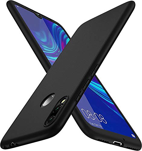 SCL Custodia Protettiva In Fibra Di Carbonio Per Honor 10 Lite - Morbida TPU Antiurto, Nero - 3