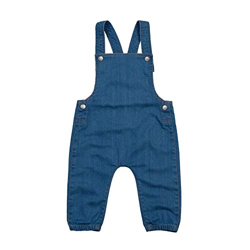 Baby Rocks Denim Dungarees - Baby Latzhose - 100% Baumwolle