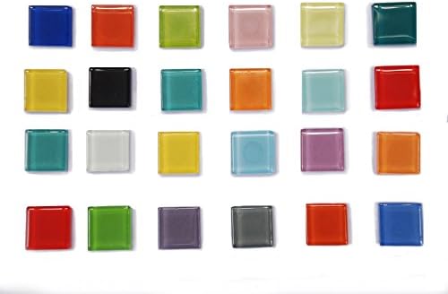 14-PCS Mix Color High Class Glass Refrigerator Magnets, Glass Magnets, Fridge Magnets,Whiteboard Magnets, Office Magnets for Magnetic Whiteboard, Calendar Magnets, Map Magnets